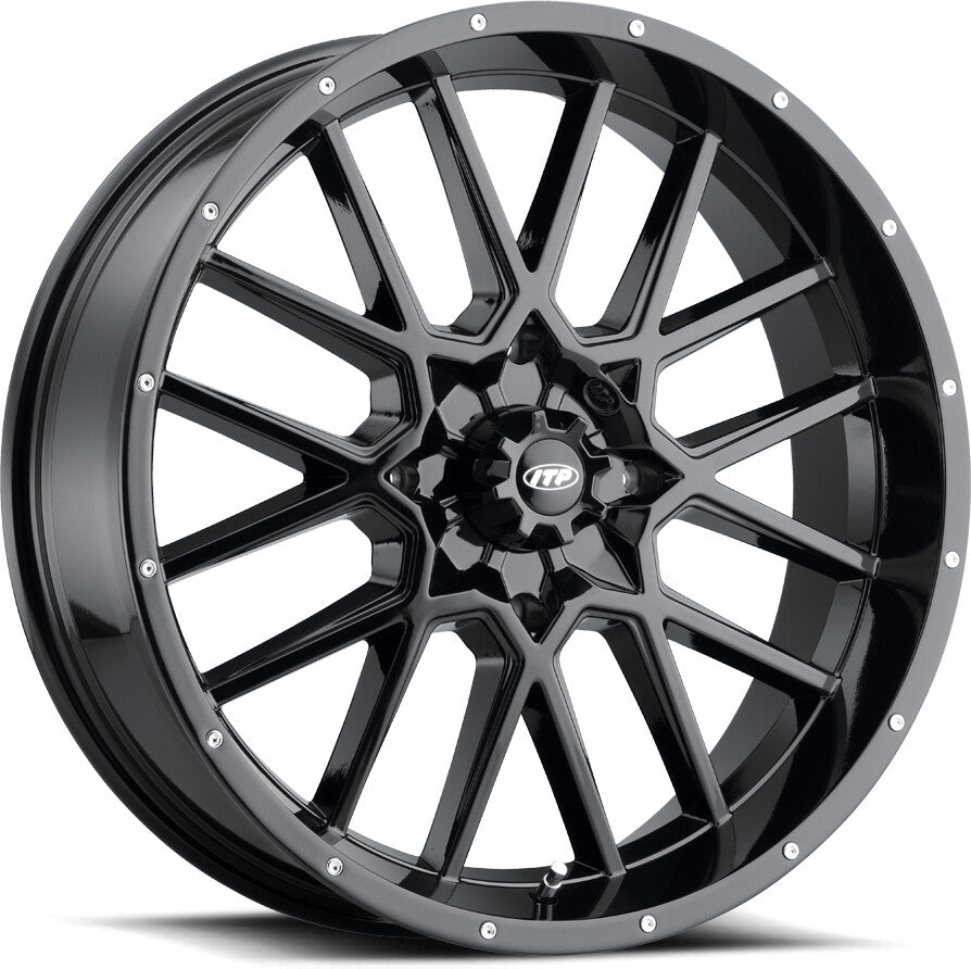 ITP Storm Series Hurricane Wheel Hurricane Black 18X6.5 4/156 4 + 2.5 (+10MM) 1822516705B