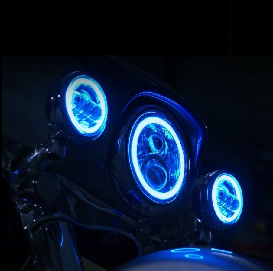 Custom Dynamics ProGLOW™ LED Headlamp with Color Changing Halo