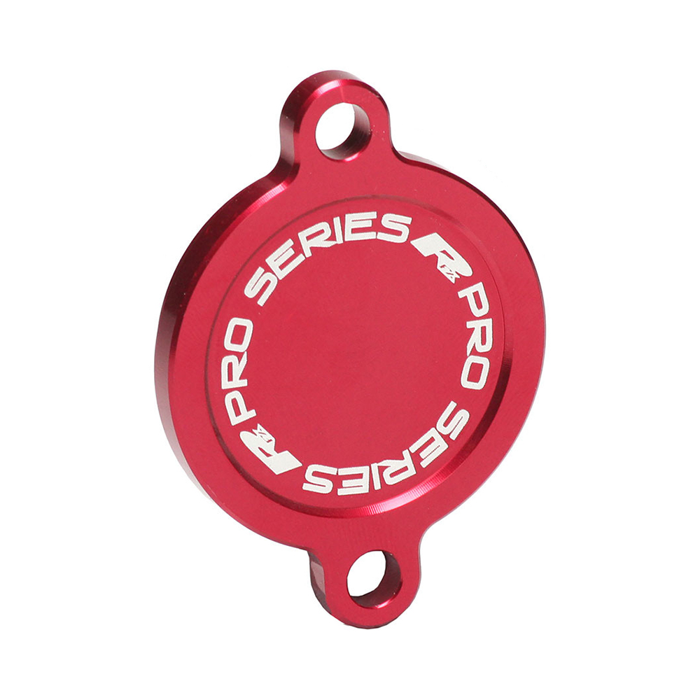 RFX Oil Filter Cover Red KTM/Husqvarna/Gas FXFC 50200 99RD for GasGas EC 250F / EC 350F & More