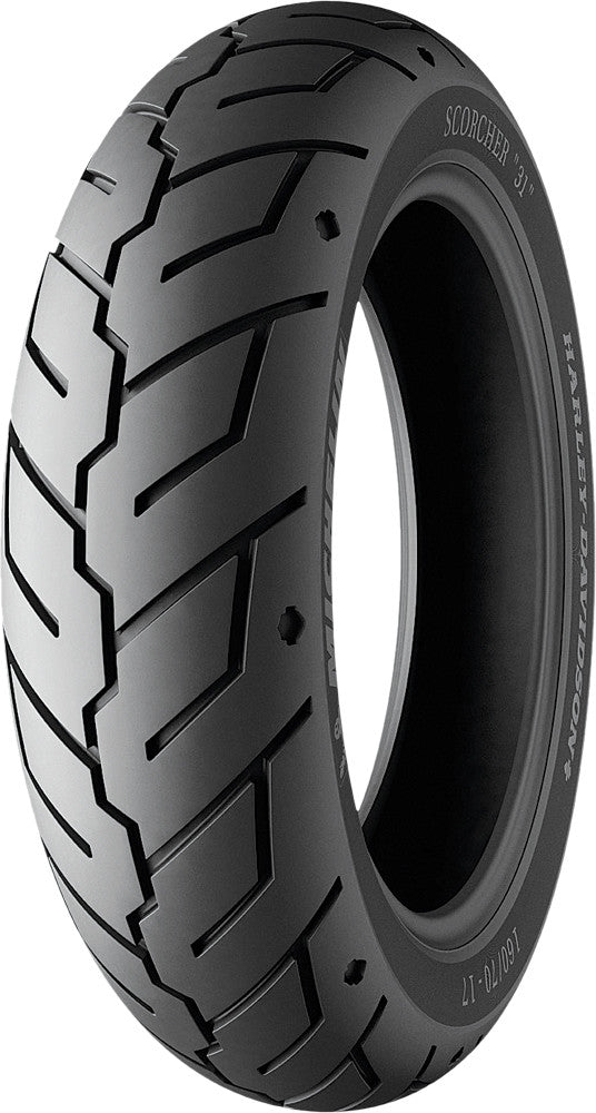 Michelin Scorcher 31 Front Rear Tire Set 80/90-21 + 180/60B17 Motorcycle Tires