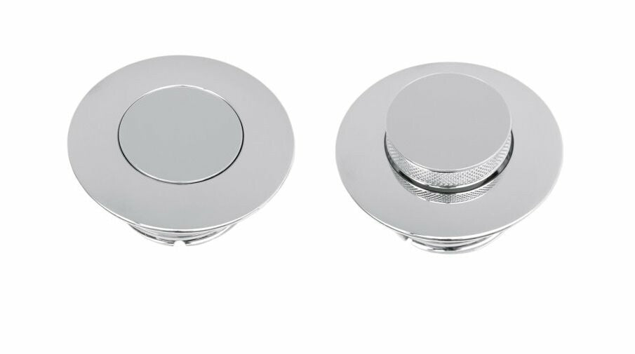 Harddrive POP-UP Screw In Vented Chrome 2.75" RH '96-20 012309