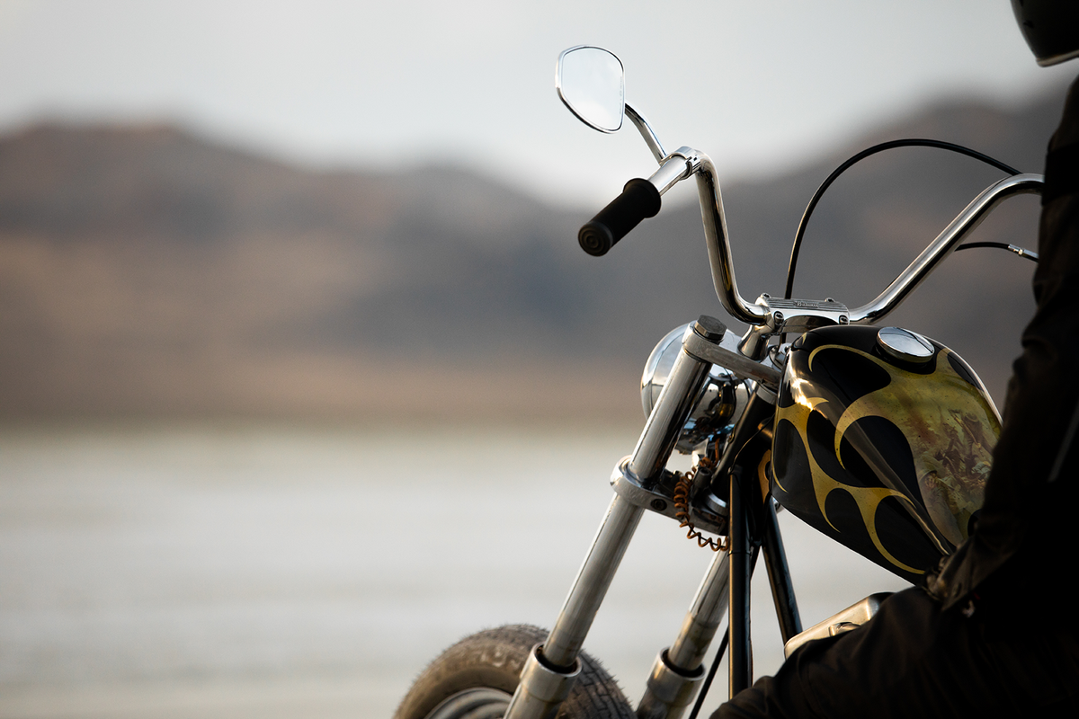 Biltwell Utility Mirror with Perch Mount — Perch