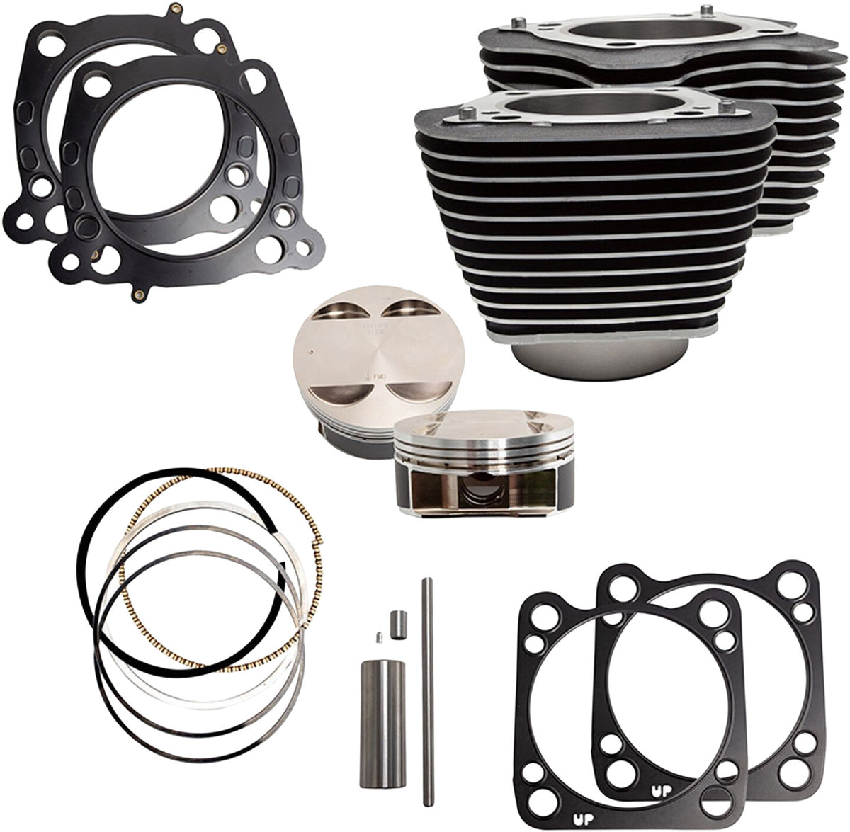Rocket Performance Garage Llc Big Bore Cylinder Kits for Harley-Davidson FLDE Softail Deluxe / FLFB Softail Fat Boy & More