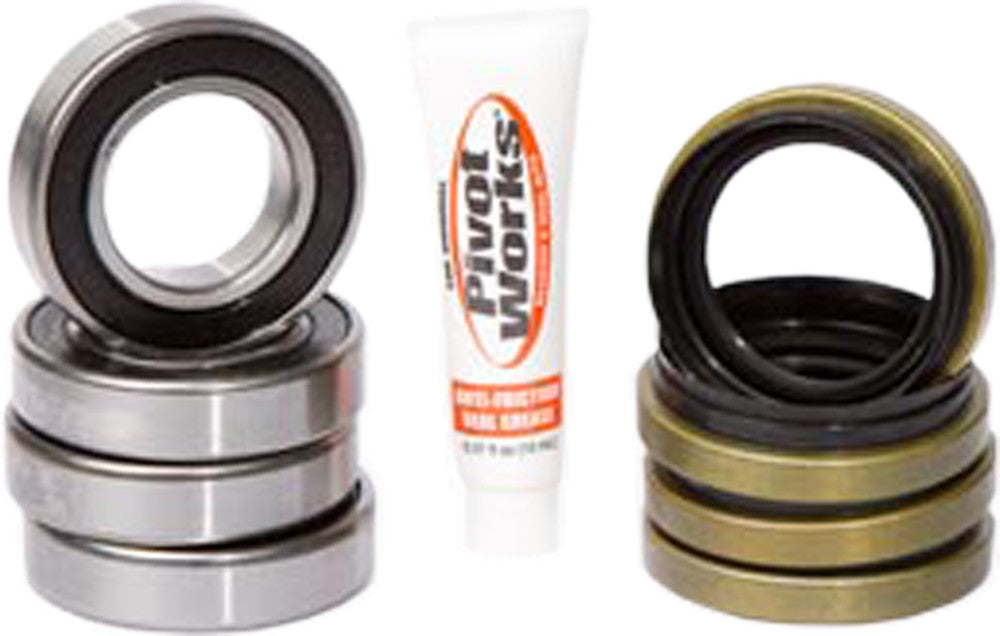 Pivot Works Front Wheel Bearing Kit PWFWK-K38-000 for Kawasaki KAF 540 Mule 2010 / KAF 540 Mule 2020 & More