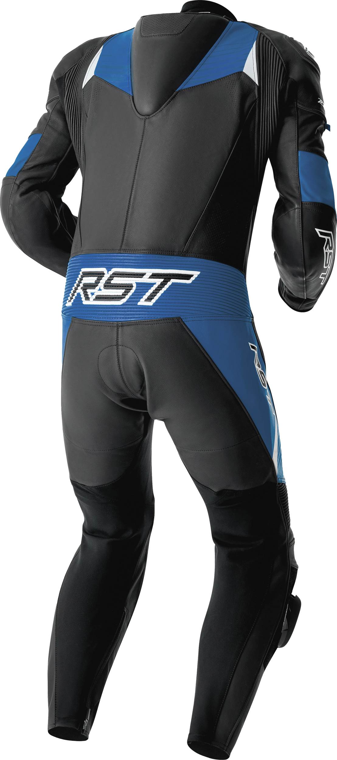 RST Tractech EVO D3O Suit BLK/BLU Leather XL 103634BLU-46