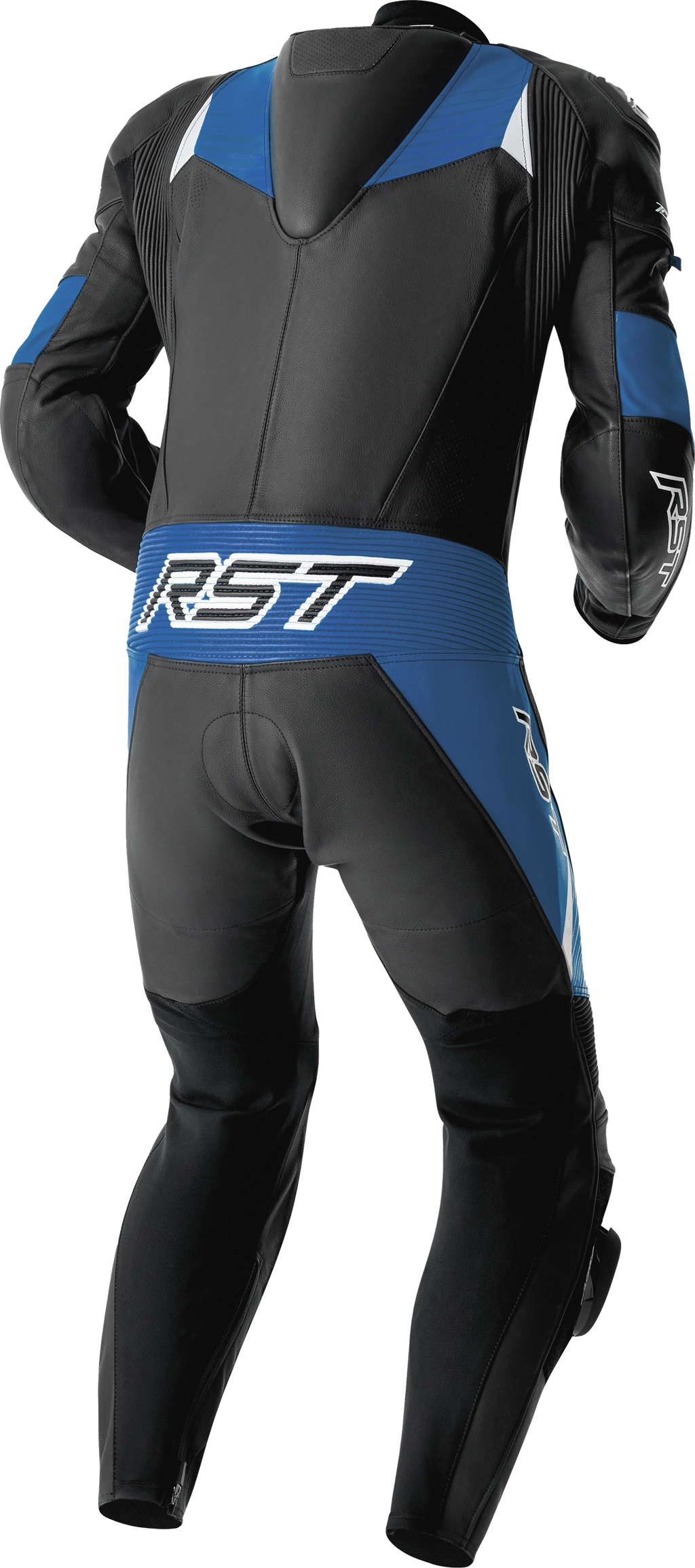 RST Tractech EVO D3O Suit BLK/BLU Leather LG 103634BLU-44