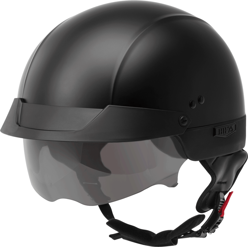 GMAX HH-75 Half Helmet Matte Black SM H1750074