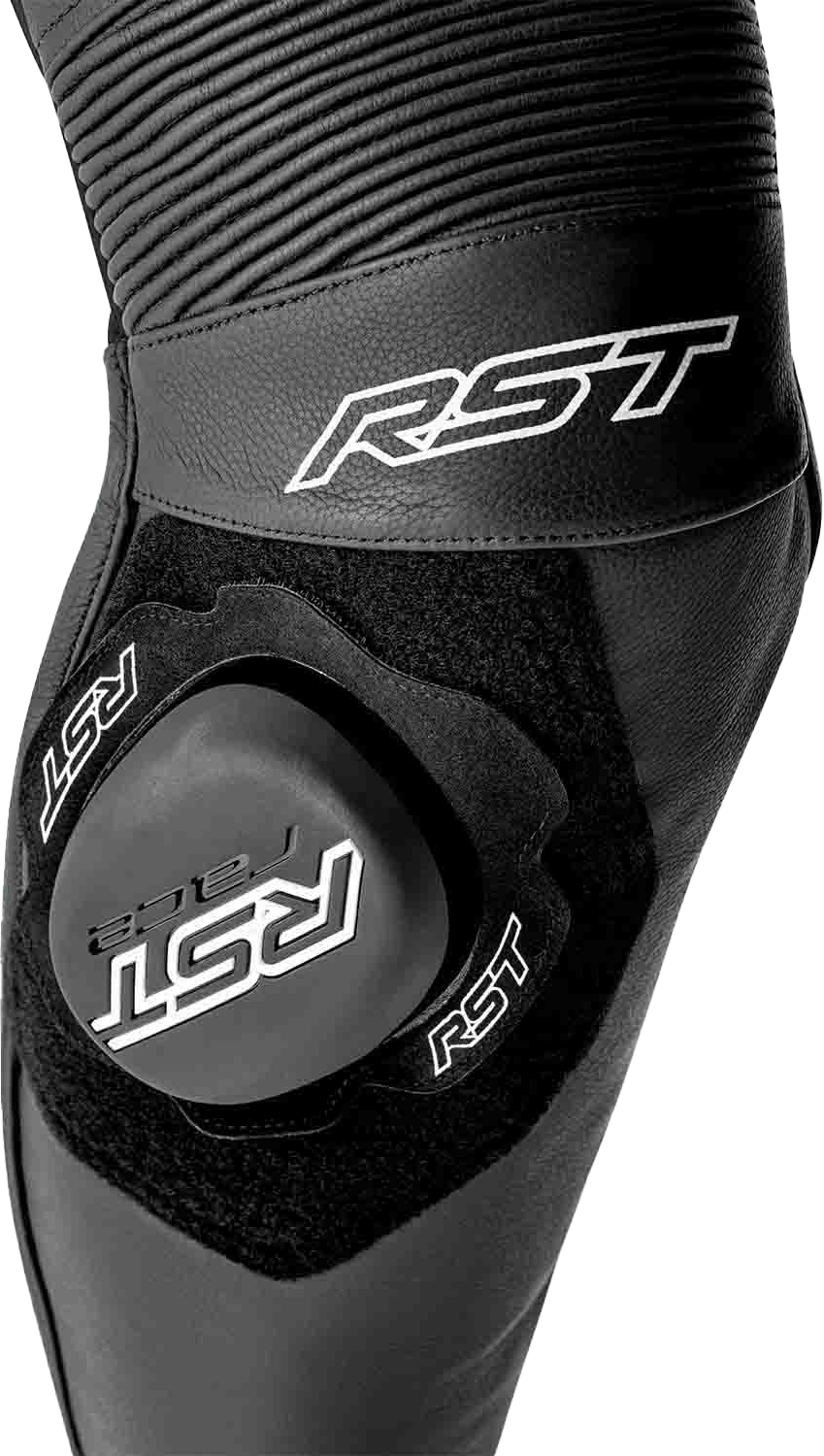 RST S1 D3O Suit BLK/WHI Leather LG 103604WHI-44