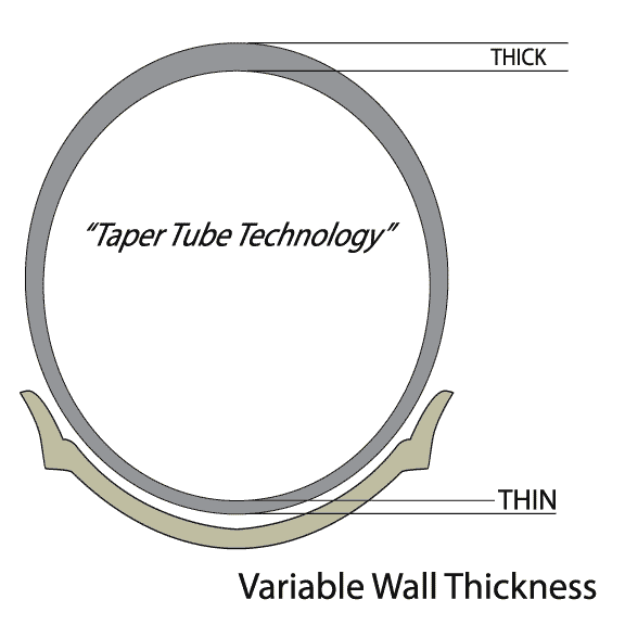 Sedona Performance Heavy Duty Tapered Tube
